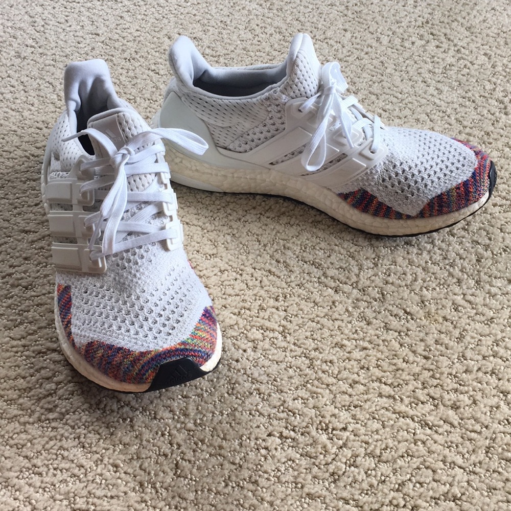 Ultra Boost 3.0 WhiteMulti Running Shoes